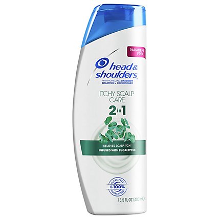 Head & Shoulders Itchy Scalp Care Anti Dandruff 2 in 1 Shampoo + Conditioner - 13.5 Fl. Oz. - Image 2