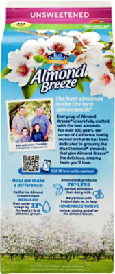 Almond Breeze Unsweetened Original Almond Milk - 64 Oz - Image 6