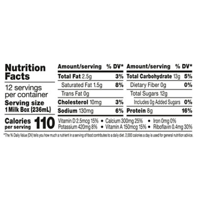 Horizon Organic Shelf-Stable 1% Lowfat Milk Boxes - 12-8 Fl. Oz. - Image 4
