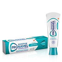 Sensodyne Pro Namel Toothpaste Daily Fluoride For Sensitive Teeth Fresh Breath - 4 Oz - Image 2