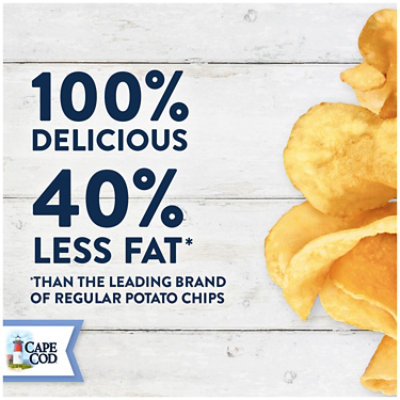 Cape Cod Less Fat Original Kettle Cooked Potato Chips - 8 Oz - Image 2