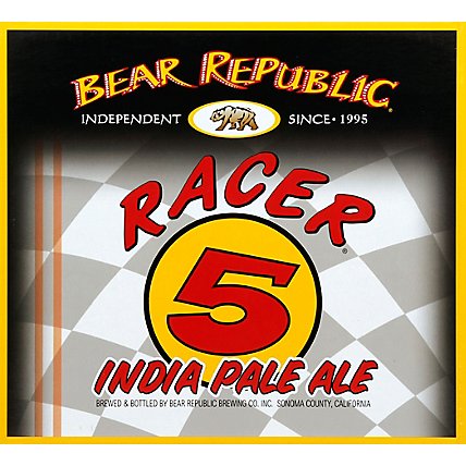 Bear Republic Racer 5 India Pale Ale Bottles - 12-12 Fl. Oz. - Image 2