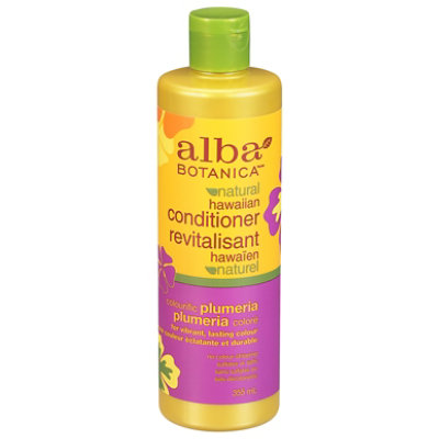 Alba Botanica Plumeria Colorific Hair Conditioner - 12 Fl. Oz. - Image 3