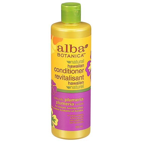 Alba Botanica Plumeria Colorific Hair Conditioner - 12 Fl. Oz.