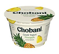 Chobani Yogurt Greek Fruit On The Bottom Low-Fat Pineapple - 5.3 Oz