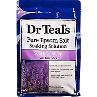 Dr Teals Soaking Solution Epsom Salt Soothe & Sleep With Lavender - 3 Lb - Image 2