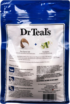 Dr Teals Soaking Solution Epsom Salt Pure Relax & Relief With Eucalyptus & Spearmint - 3 Lb - Image 5