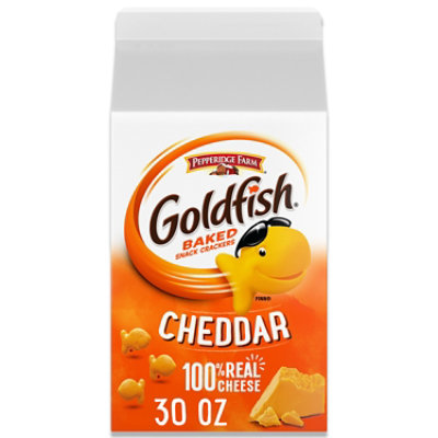 Pepperidge Farm Goldfish Cheddar Cheese Crackers - 30 Oz - Image 1