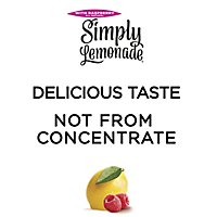 Simply Lemonade Juice All Natural With Raspberry - 2.63 Liter - Image 2