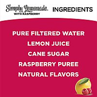 Simply Lemonade Juice All Natural With Raspberry - 2.63 Liter - Image 5