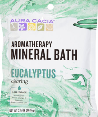 Aura Cacia Mineral Bath Awake Eucalyptus - 2.5 Oz - Image 2