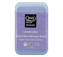 One With Nature Bar Soap Lavender - 7 Oz