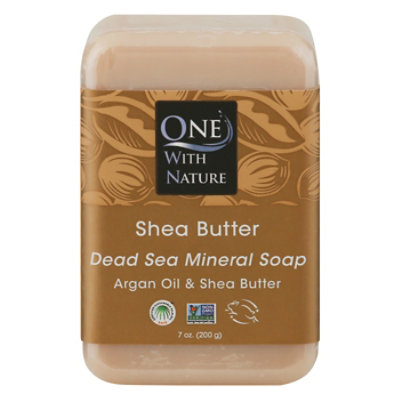 One With Nature Bar Soap Shea Butter - 7 Oz - Image 3