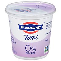 FAGE Total 0% Milkfat Plain Greek Yogurt - 32 Oz - Image 1