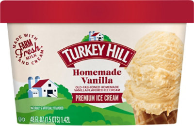 Turkey Hill Ice Cream Premium Homemade Vanilla - 48 Oz - Image 2