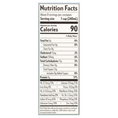 Darigold Milk Lactose Free Fat Free - Half Gallon - Image 4