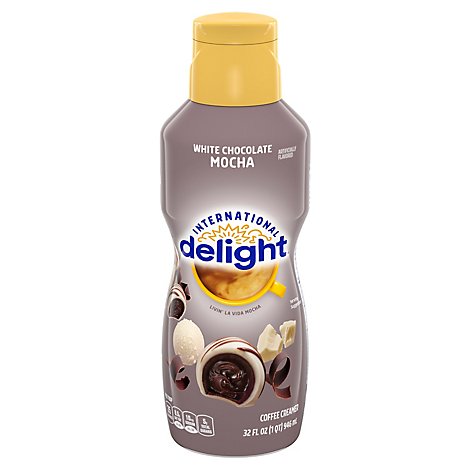 International Delight Coffee Creamer White Chocolate Mocha - 32 Fl. Oz.