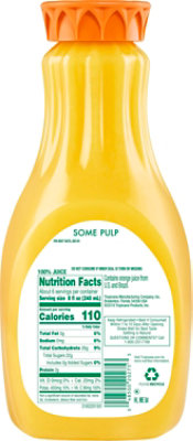 Tropicana Pure Premium Homestyle Orange Juice Some Pulp Chilled - 52 Fl. Oz. - Image 6