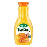 Tropicana Pure Premium Homestyle Orange Juice Some Pulp Chilled - 52 Fl. Oz. - Image 1