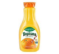 Tropicana Pure Premium Homestyle Orange Juice Some Pulp Chilled - 52 Fl. Oz.
