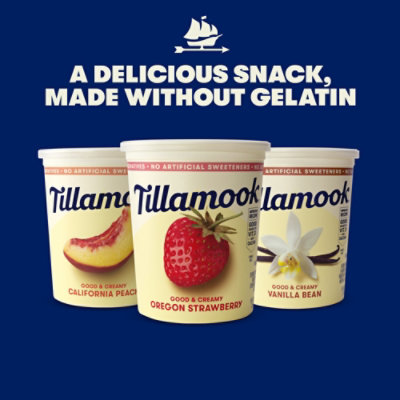 Tillamook Good & Creamy Vanilla Bean Low-Fat Yogurt Tub - 32 Oz - Image 3