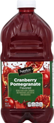 Signature SELECT Juice Pomegranate Cranberry - 64 Fl. Oz. - Carrs