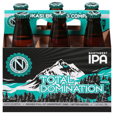 Ninkasi Total Domination IPA Bottles - 6-12 Fl. Oz.