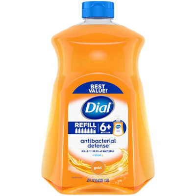 Dial Complete Gold Antibacterial Liquid Hand Soap Refill - 52 Fl. Oz. - Image 2