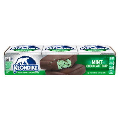 Klondike Mint Chocolate Chip Frozen Dairy Dessert Bars - 4 Fl. Oz. - Image 3