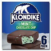 Klondike Mint Chocolate Chip Frozen Dairy Dessert Bars - 4 Fl. Oz. - Image 1