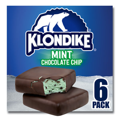 Klondike Mint Chocolate Chip Frozen Dairy Dessert Bars - 4 Fl. Oz. - Image 2