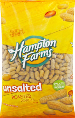 Hampton Farms Peanuts Roasted No Salt - 80 Oz - Image 2