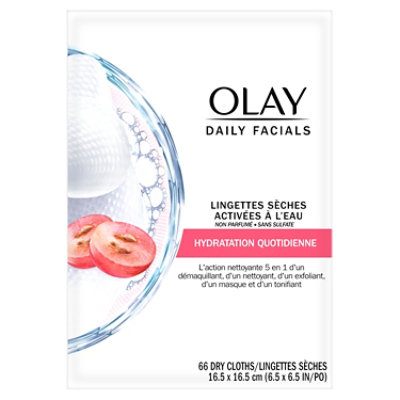 Olay Daily Facials Hydrating Cleansing Cloths - 66 Count - Image 8