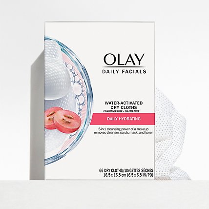 Olay Daily Facials Hydrating Cleansing Cloths - 66 Count - Image 7