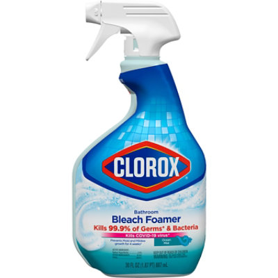 Clorox Bathroom Bleach Foamer Original Economy Size - 30 Fl. Oz.