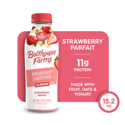 Bolthouse Farms Smoothie Breakfast Strawberry Parfait - 15.2 Fl. Oz. - Image 1