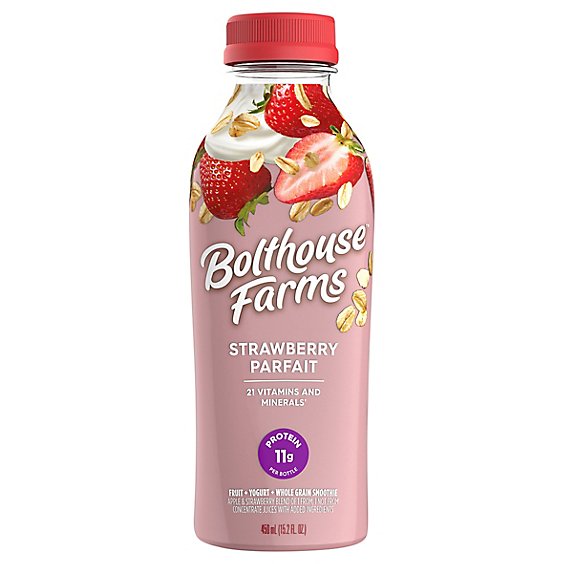Bolthouse Farms Smoothie Breakfast Strawberry Parfait - 15.2 Fl. Oz.