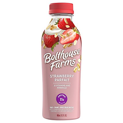 Bolthouse Farms Smoothie Breakfast Strawberry Parfait - 15.2 Fl. Oz. - Image 1