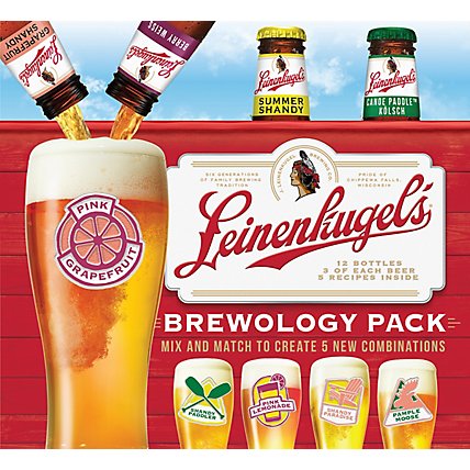 Leinenkugel's Beer Brewology Pack ABV Varies Bottles - 12-12 Fl. Oz. - Image 2
