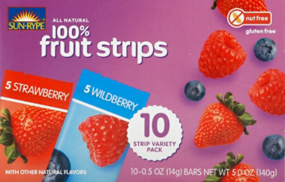 Sun-Rype Fruit Strips Variety Pack - 10-.5 Oz - Image 2