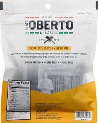 Oberto Beef Jerky Thin Style Original - 3 Oz - Image 5