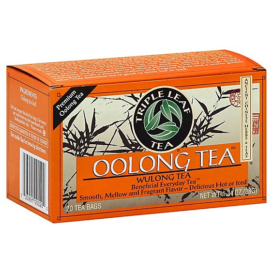 Triple Leaf Tea Oolong Tea Wulong Premium - 20 Count