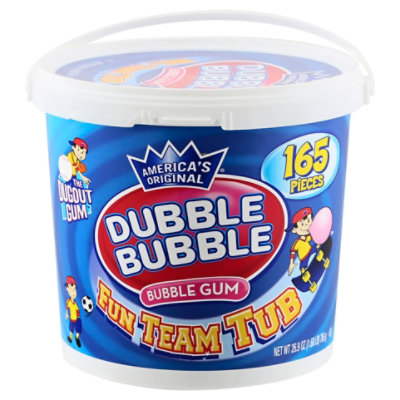 Dubble Bubble Gum Fun Team Tub - 165 Count - Image 3