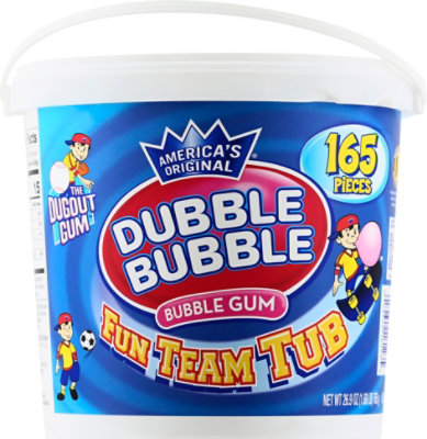 Dubble Bubble Gum Fun Team Tub - 165 Count - Image 6