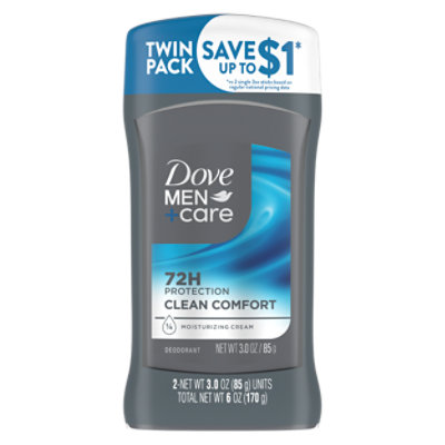 Dove Men+Care Deodorant Clean Comfort - 3 Oz - Image 1