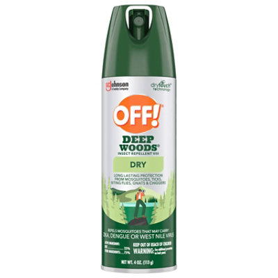 OFF! Deep Woods Insect Repellent VIII Dry 4 oz 1 ct