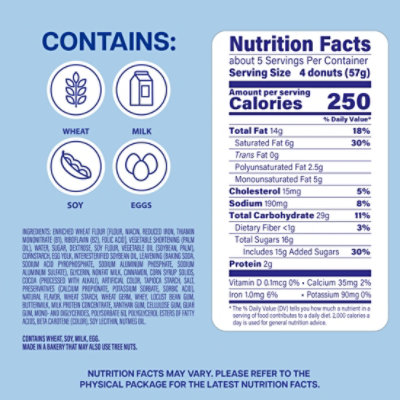 Entenmann's Cinnamon Bagged Donuts - 10 Oz - Image 2