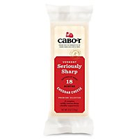 Cabot Creamery Cheese Seriously Sharp White Parchment - 8 Oz - Image 1