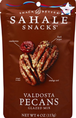 Sahale Snacks Snack Better Pecans Glazed Mix Valdosta - 4 Oz - Image 1