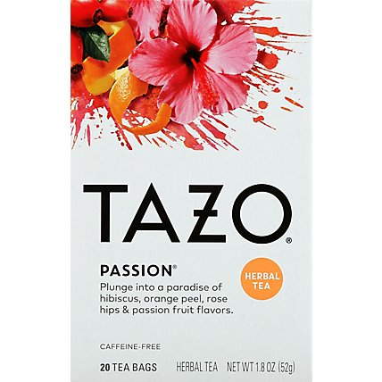 TAZO Tea Bags Herbal Tea Passion - 20 Count - Image 2
